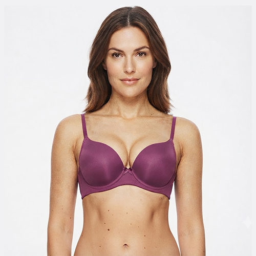 Westinia Heavily Padded Push-Up Polyamide Bra