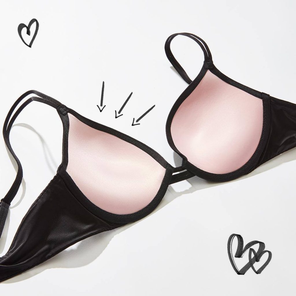 Inside-out-the-lightly-lined-plunge-bra-lined-in-pink-satin.